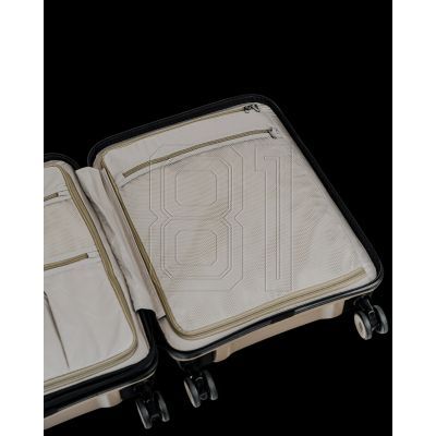 10. SwissBags Echo 55 cm 17782 champagne cabin suitcase