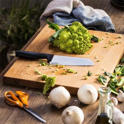 4. Fiskars 1051761 kitchen knife Stainless steel 1 pc Santoku knife