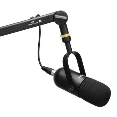 6. BOYA BY-DM500 Cardioid XLR Dynamic Microphone for Podcasts - Black