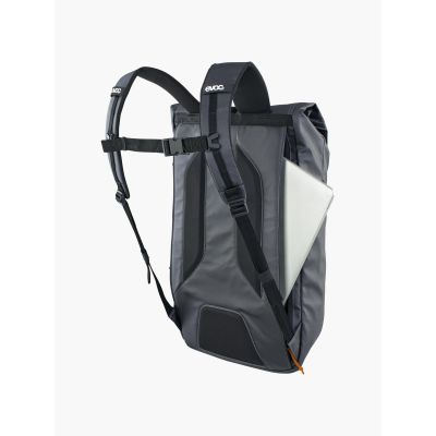 5. EVOC Duffle Backpack 16 carbon gray - black