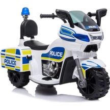 Battery-powered motorcycle Police TR1912 White