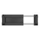 8. Adjustable car rearview mirror holder for smartphone black