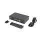 8. Lanberg Switch PoE+ Rack 10"/19" RSFE-8P-2GE-120