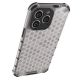 13. Honeycomb case for iPhone 14 Pro Max armored hybrid cover transparent