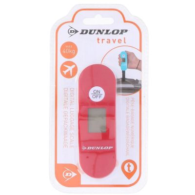 2. ELECTRONIC TOURIST SCALE MAX 40 KG DUNLOP RED
