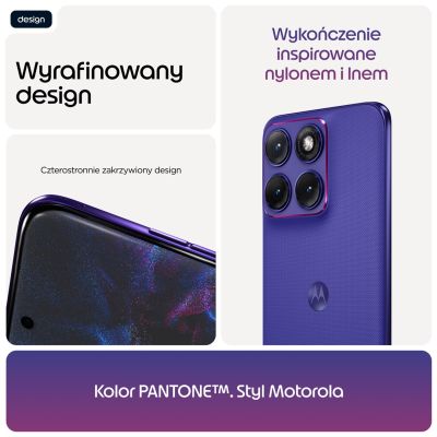 11. Motorola edge 70 fusion 17.2 cm (6.78") Dual SIM Android 16.0 5G USB Type-C 8GB 256GB 5200mAh Purple