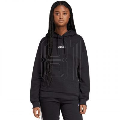 2. adidas Essentials Linear French Terry Hoodie W JV7841