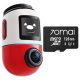 70mai X800 Dash Cam 4K Omni RED video recorder + 70mai 128GB memory card