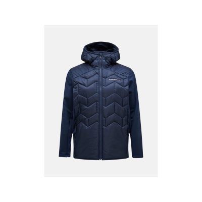 Peak Performance Elevate Liner Hybrid Hood hybrid jacket - blue shadow