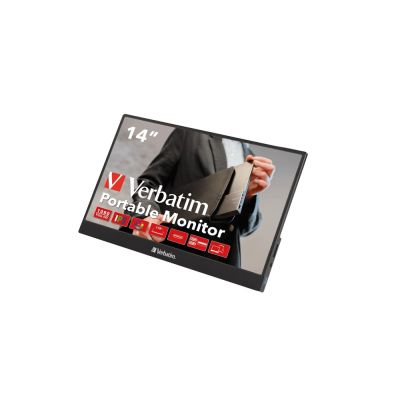 6. Verbatim 49590 Computer Monitor 35.6 cm (14") 1920 x 1080 pixels Full HD LCD Black