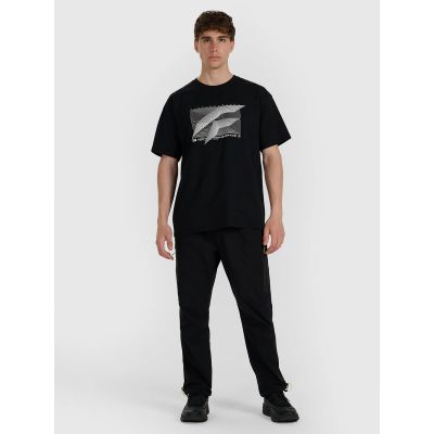 3. Men's regular printed T-shirt F 4FRAW25TTSHM3259-20S