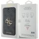 7. Guess 4G Metal Logo case for iPhone 15 Pro - gray
