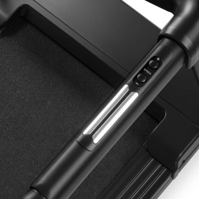 7. Spokey MOVI electric treadmill with handrails