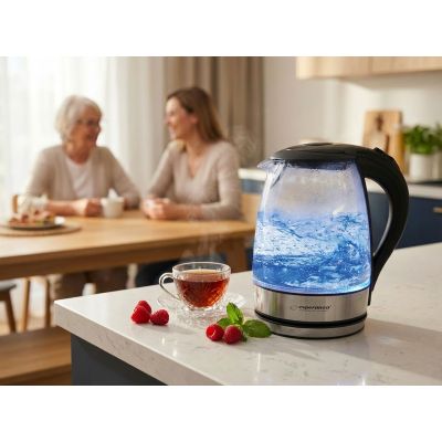 13. Esperanza Tugela EKK012 electric kettle (2200W 1.7l; black)