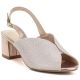 Sergio Leone SK471 gold high heel women's sandals