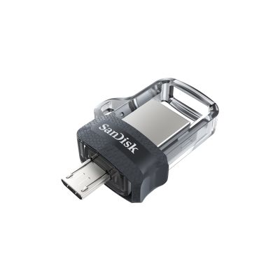 SanDisk Ultra Dual Drive M3.0 SDDD3-032G-G46 pendrive (32GB; microUSB, USB 3.0; gray)