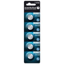 EVERACTIVE CR1620 LITHIUM BATTERY BLISTER 5 PCS CR16205BL