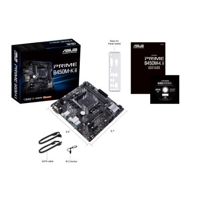 6. ASUS PRIME B450M-K II motherboard