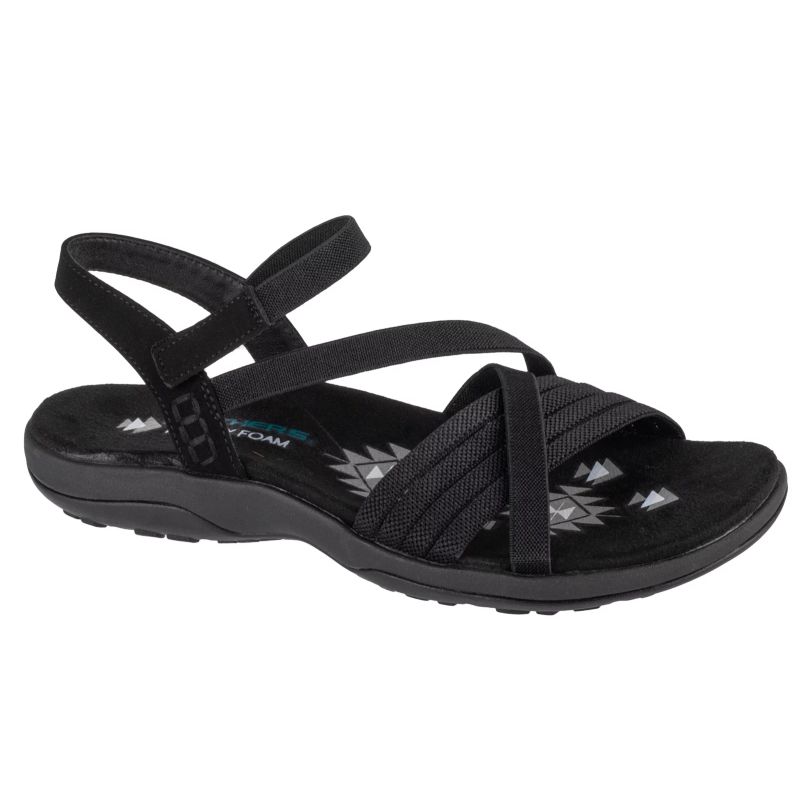 Skechers Reggae Slim - Summer Heat Sandals 163116-BBK Black 35
