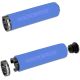 2. Rockbros BT1001BLBK sponge bicycle handlebar grips - blue and black