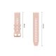 4. Tech-Protect Silicone Strap for Garmin Fenix 5S / 5S Plus / 6S / 6S Pro / 7S / 8 / 9 / 9 Pro (43 mm) – Pink