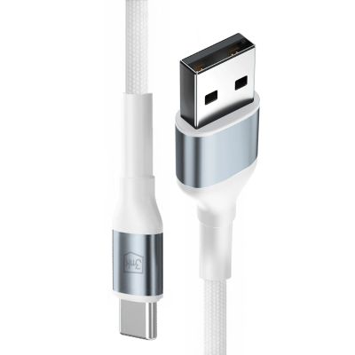 11. 3mk Hyper Cable N-SERIES USB-A / USB-C 1m 9V/2A 18W / white