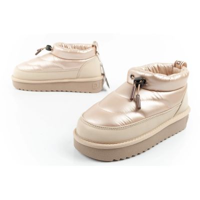 8. D.Franklin women's snow boots winter fashionable insulated ankle boots