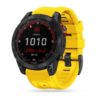 2. Tech-Protect IconBand for Garmin Fenix 5 / 6 / 6 Pro / 7 - Yellow