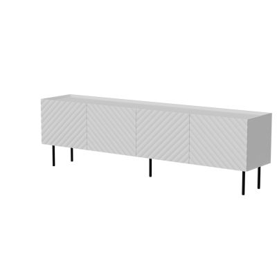 4D TV cabinet LUCCA 200x40x59 white