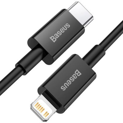 2. Baseus Superior Series USB-C / Lightning PD 20W 1 m cable - black