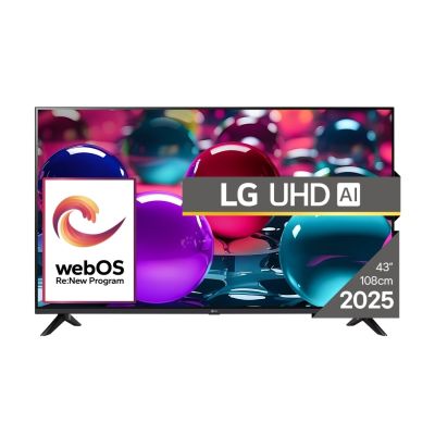 2. LG 43UA73003LA LED TV 43'' 4K Ultra HD WebOS Dolby Digital DVB-T2 Black