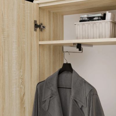 6. HAGA 1-Door SONOMA Wardrobe