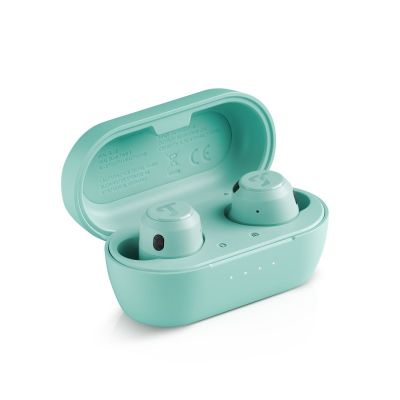 6. Teufel REAL BLUE TWS 3 True Wireless Bluetooth In-Ear Headphones, Misty Green – Headphones – 20 KHz