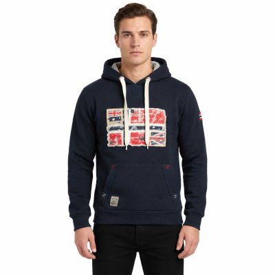 5. Men’s sweatshirt Geographical Norway GPEPE 2 MEN 100 EO BS2 (WT1874H/GN-NAVY)