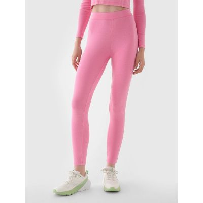 2. Women's knitted leggings 4F 4FRAW24TTIGF250-54S