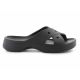 6. Crocs Classic Womens Cross Strap W 210840-001 flip flops