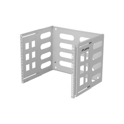 2. LANBERG WALL MOUNT RACK 19' 8U 497X400/240 GRAY