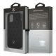 8. Mercedes Leather Stars Pattern Case for iPhone 12 Pro Max - Black
