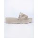 4. Ipanema women's flip-flops Essence beige platmorma fashionable