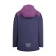 2. Children’s Rain Jacket for Girls Trollkids Girls Bergen Jacket violet blue/mallow pink (611-111)