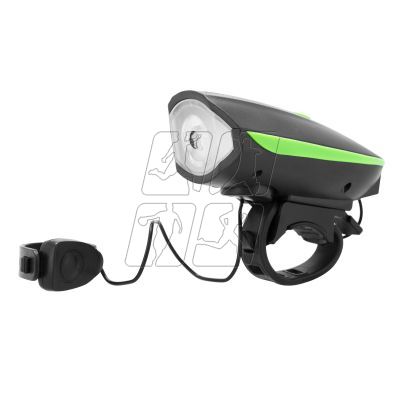 10. Spokey Raini SPK-942714 bicycle light with horn