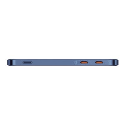 4. Baseus Blade2 12000mAh 65W Power Bank with Digital Display (with Baseus Mini White Series USB-C - USB-C 100W (20V/5A) 50cm Black Cable) - Blue
