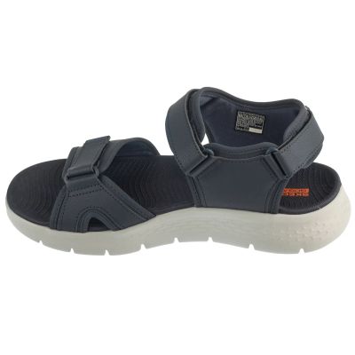 2. Skechers Go Walk Flex Sandals – Antigua Beach 229205-NVOR Navy, Size 46