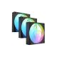 7. FURY SAI S12 ARGB PWM 3-FAN SET BLACK