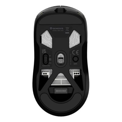 9. GENESIS NMG-2193 Gaming Mouse Ambidextrous Bluetooth + USB Type-C Optical 26000 DPI