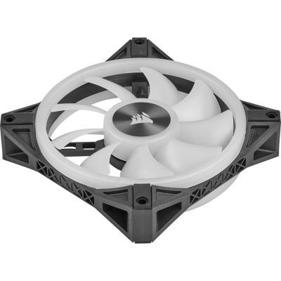 11. Corsair iCUE QL140 RGB PWM Fan - 140mm, Black