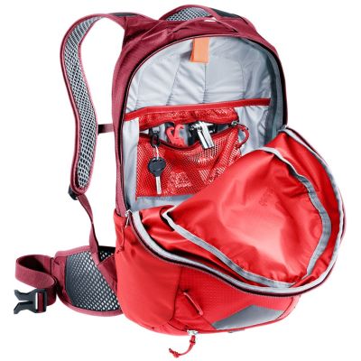 18. Deuter Race 16 hiking backpack, cherry/masala