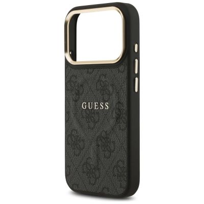 6. Guess 4G PU Classic Logo MagSafe case for iPhone 17 Pro - black