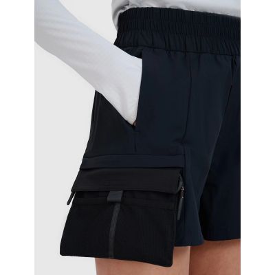 5. Women's trekking shorts with a detachable pouch 4F 4FWSS25TFSHF0953-20S