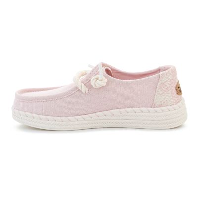 6. HEYDUDE WENDY ESPADRILLE HIBISCUS PALE LILAC/MULTI 45237-7CL